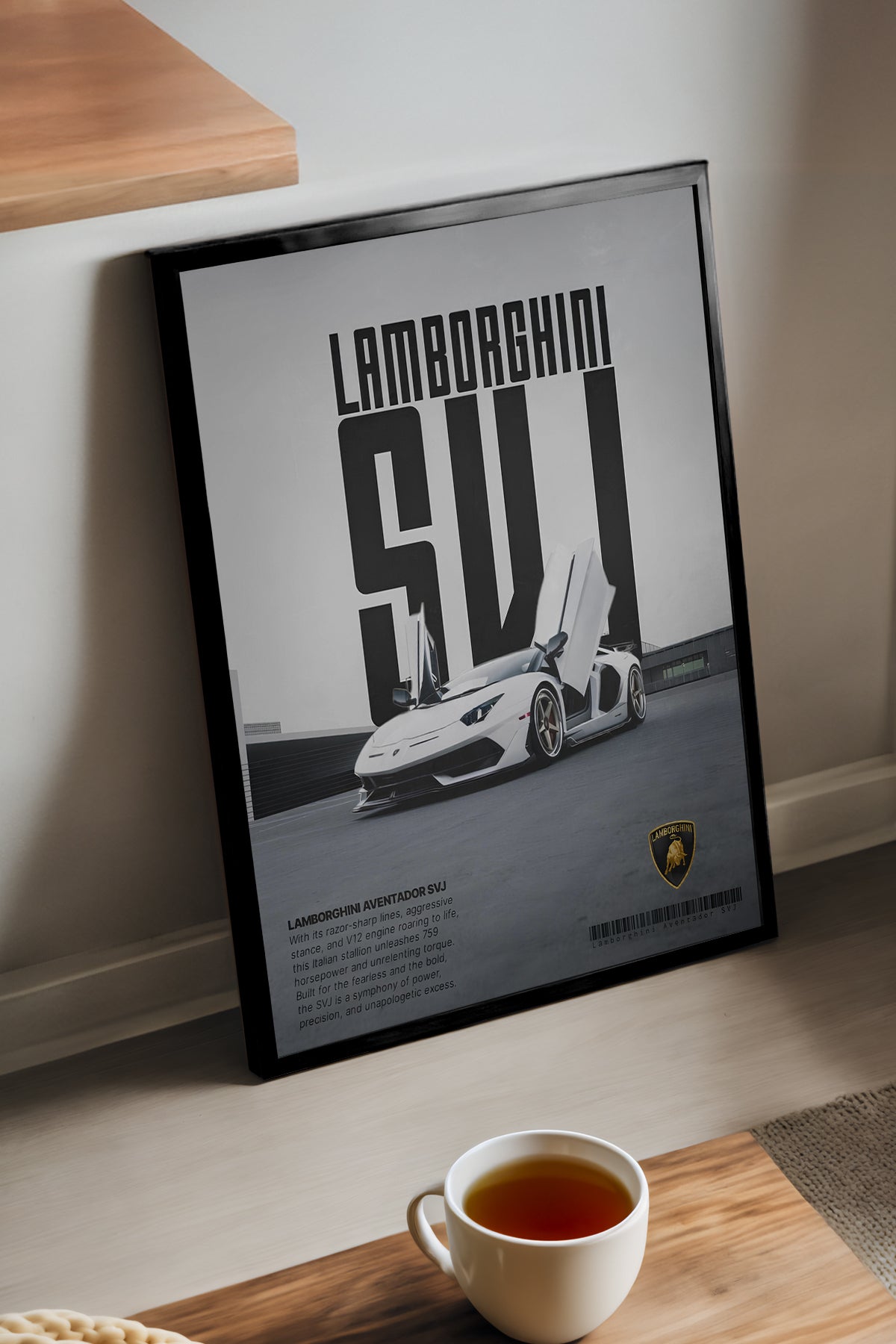 Lamborghini Aventador SVJ - tablo