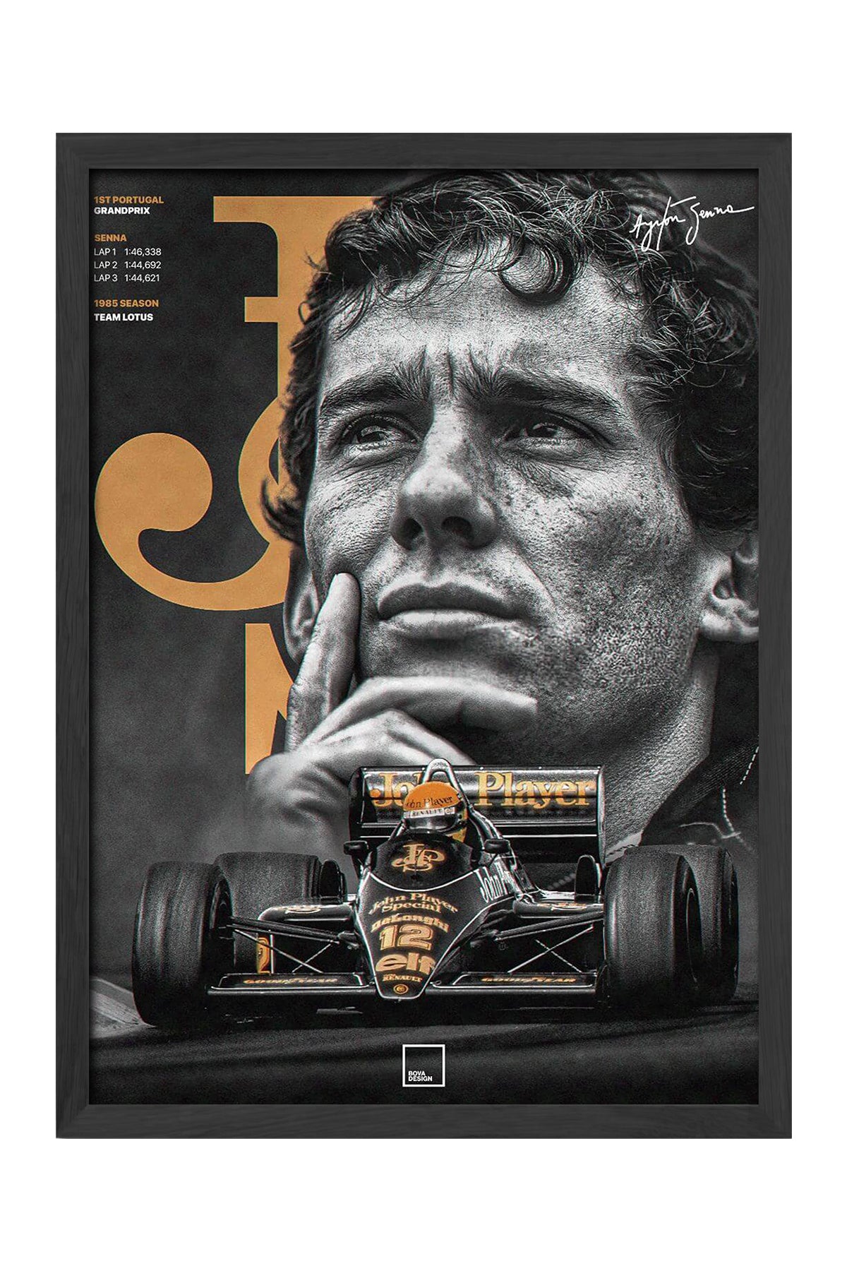 Ayrton Senna - tablo