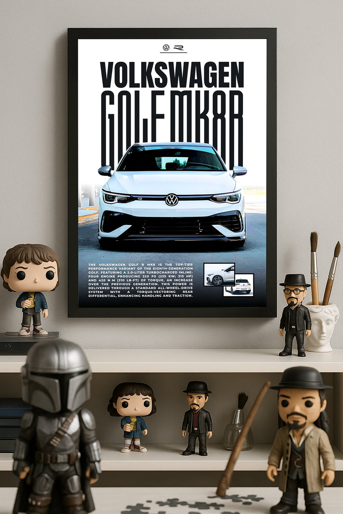 Volkswagen Golf MK 8 R - tablo