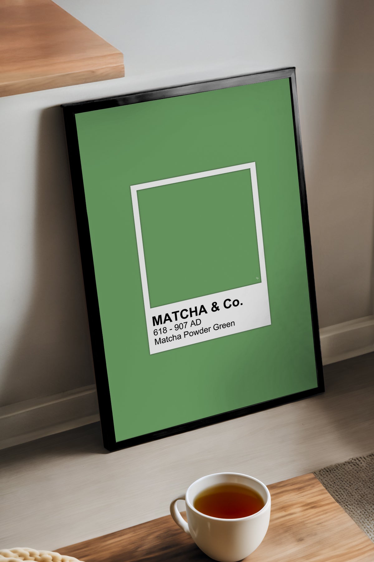 Pantone Matcha Yeşili - tablo