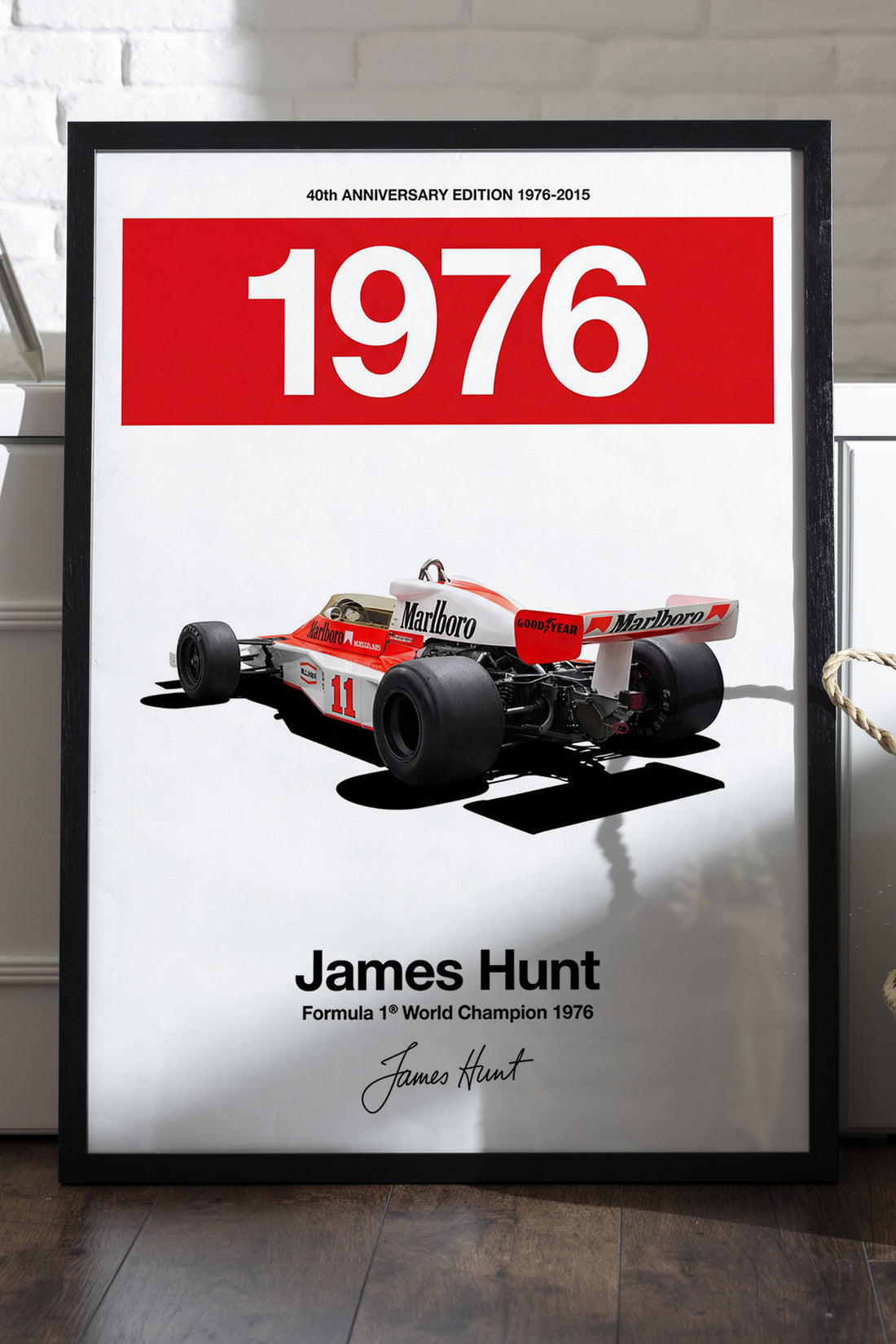 James Hunt 1976 - tablo