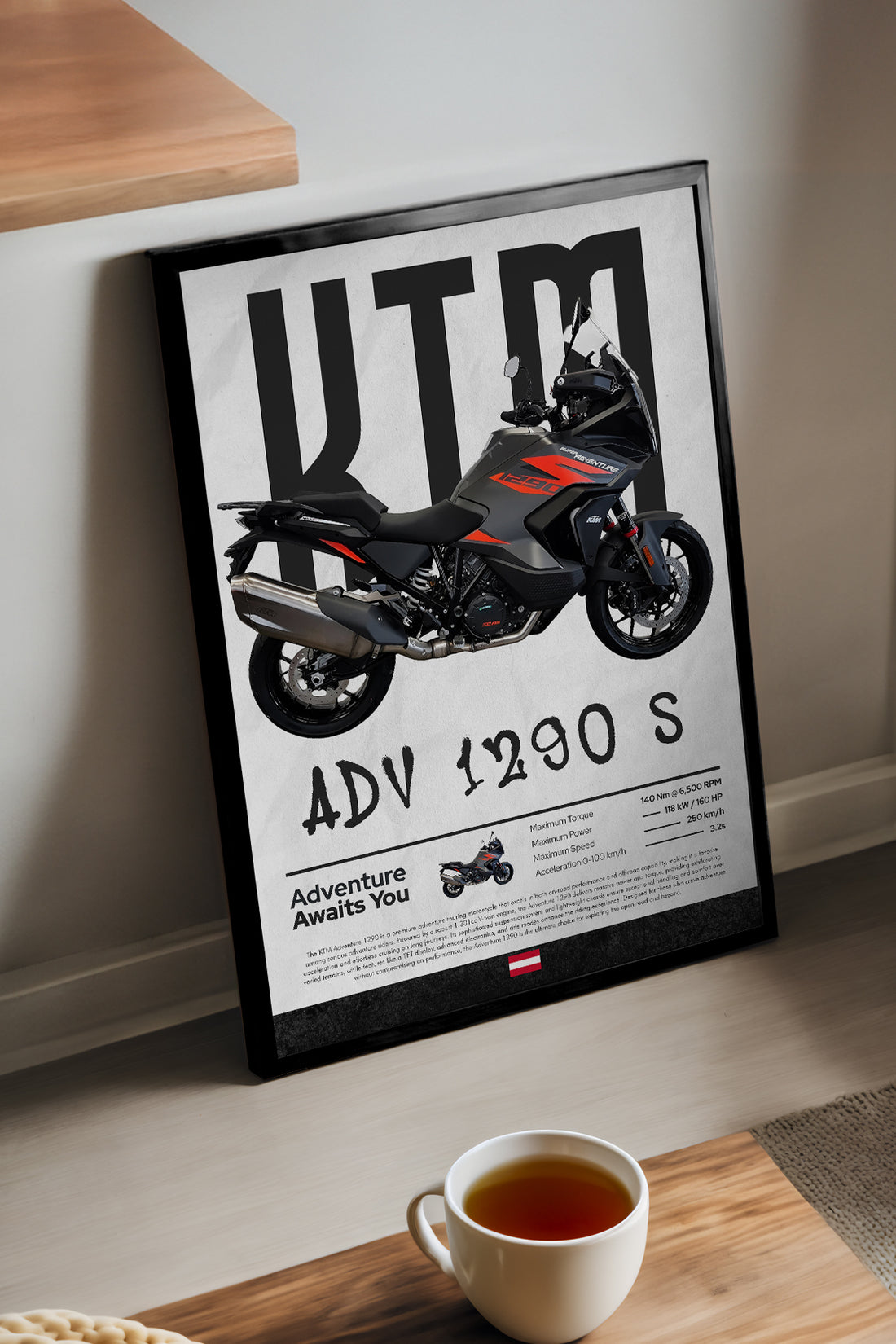 KTM ADV 1290 S Siyah