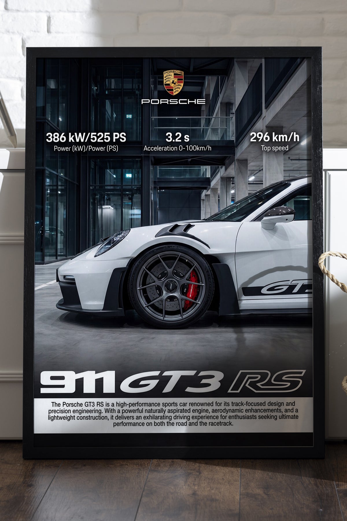 Porsche 911 GT3 - tablo