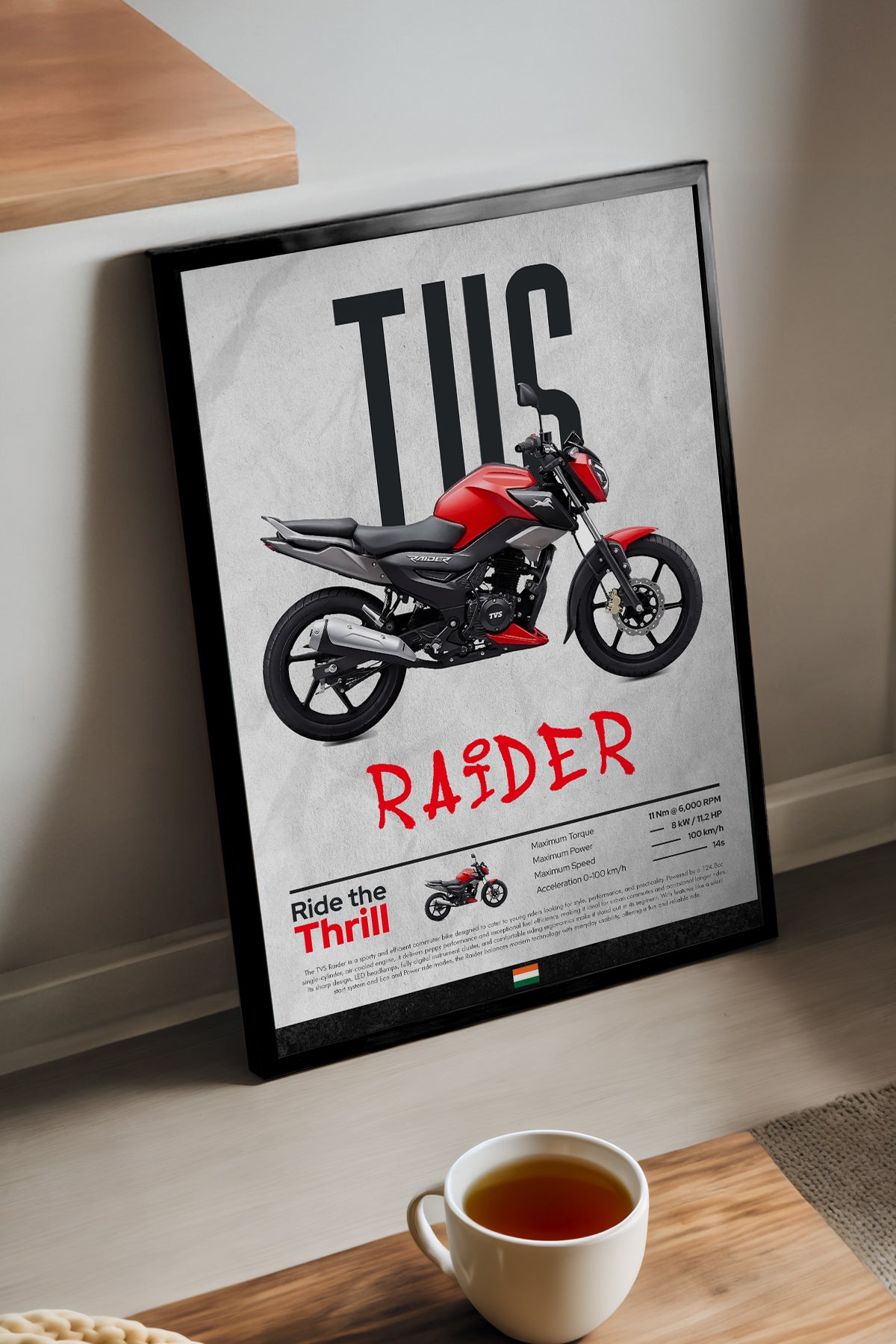 TVS Raider Kırmızı