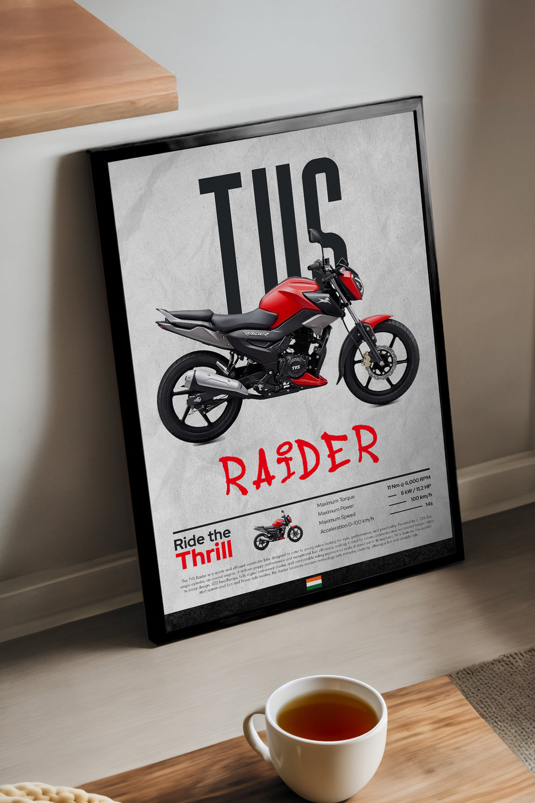 TVS Raider Kırmızı