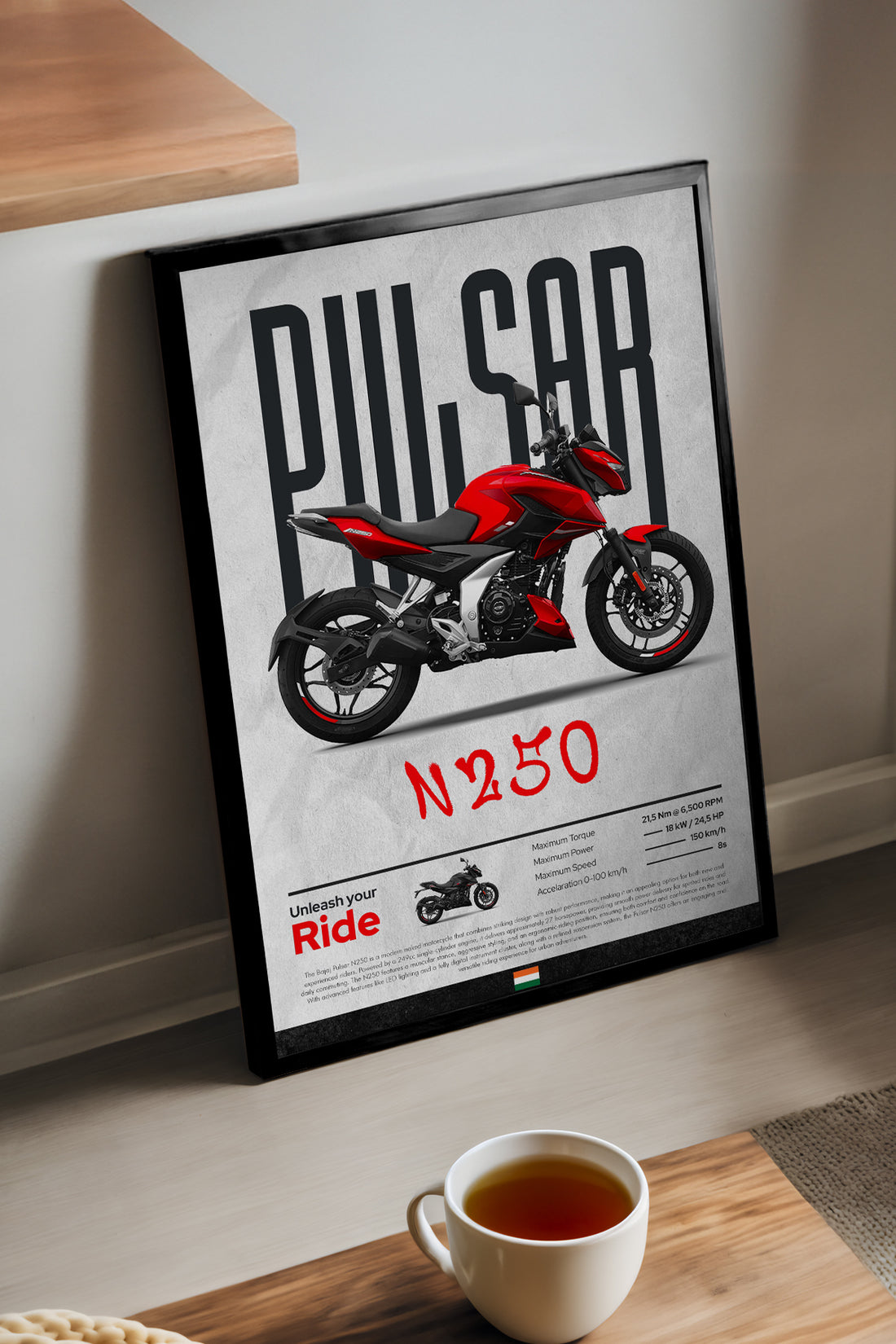 Bajaj Pulsar N 250 - tablo