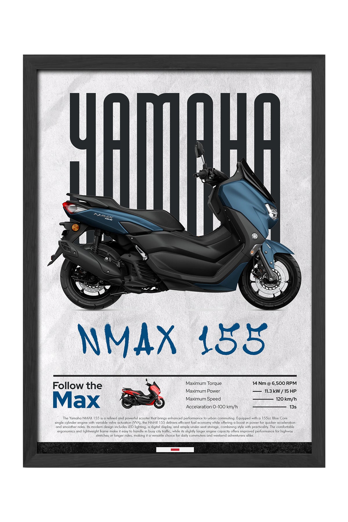 Yamaha NMAX 155 - tablo