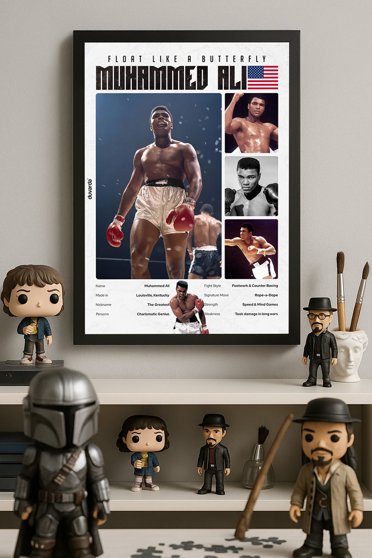 Muhammed Ali Boks - tablo
