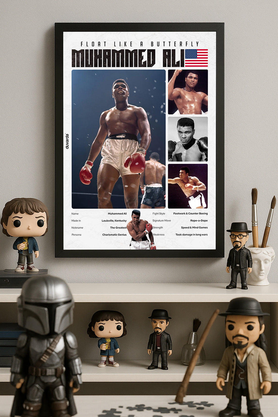 Muhammed Ali Boks - tablo