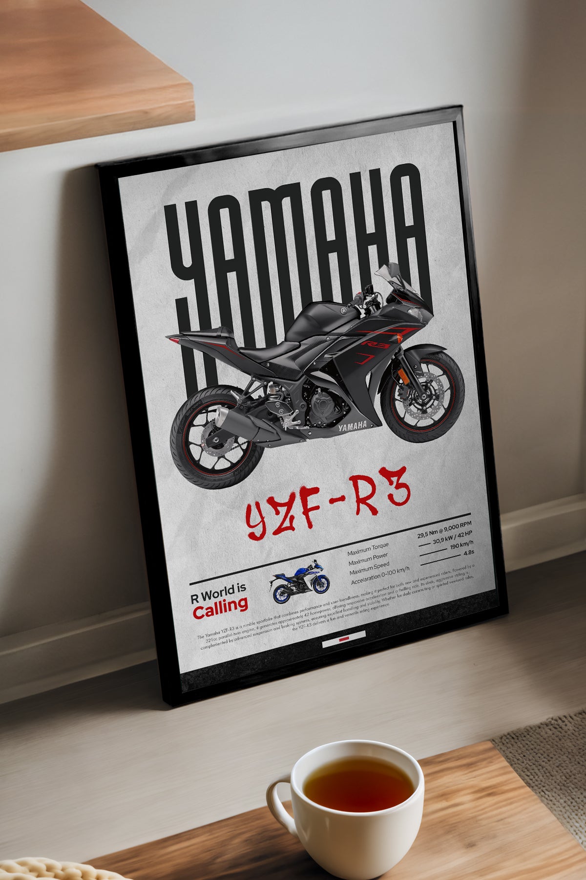 Yamaha YZF-R3 Gri