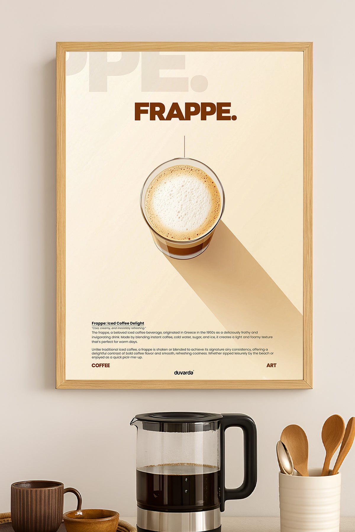 Frappe Kahve - tablo