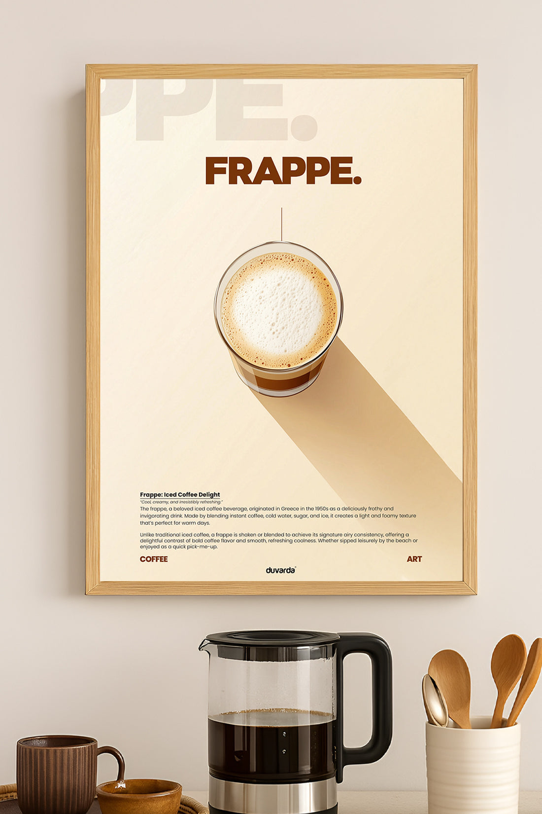 Frappe Kahve - tablo
