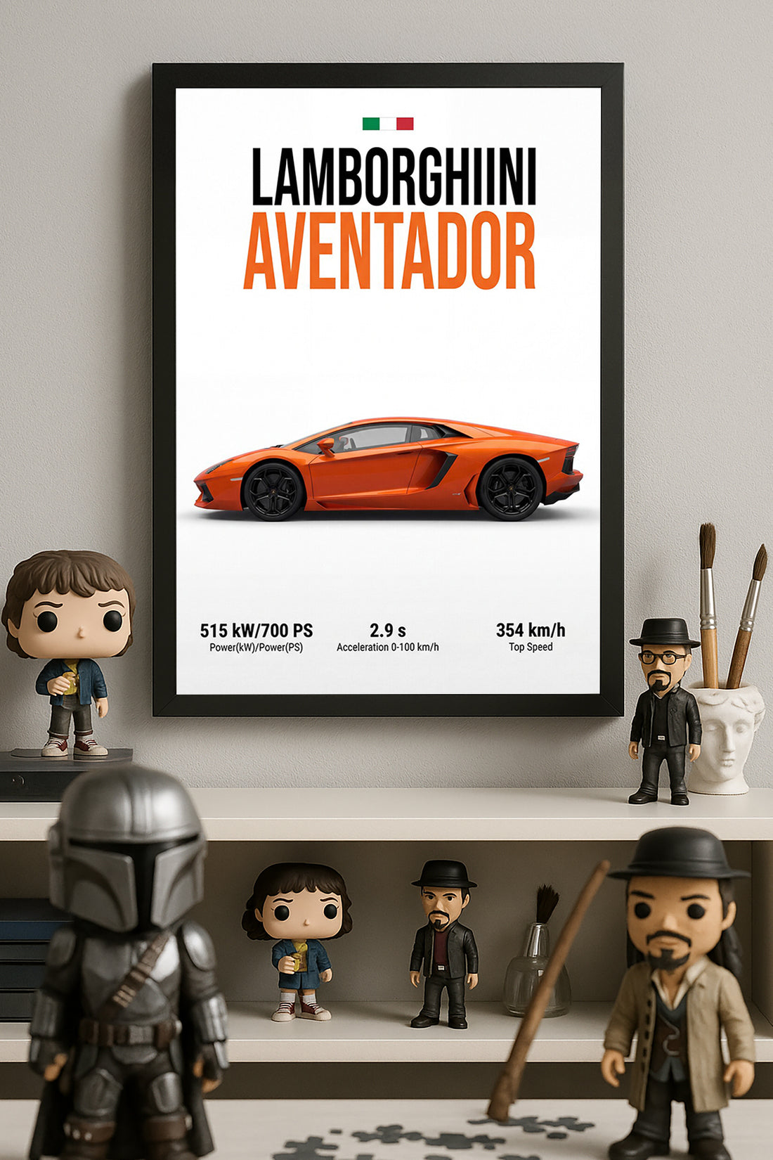 Lamborghini Aventador - tablo
