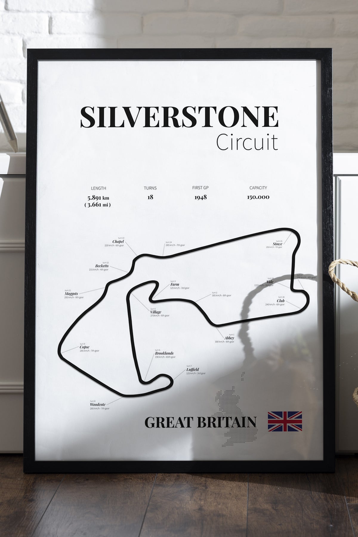 Silverstone Formula 1 - tablo