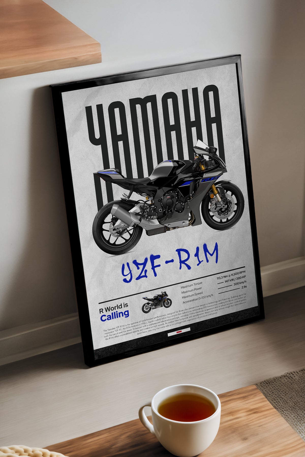 Yamaha YZF-R1M - tablo