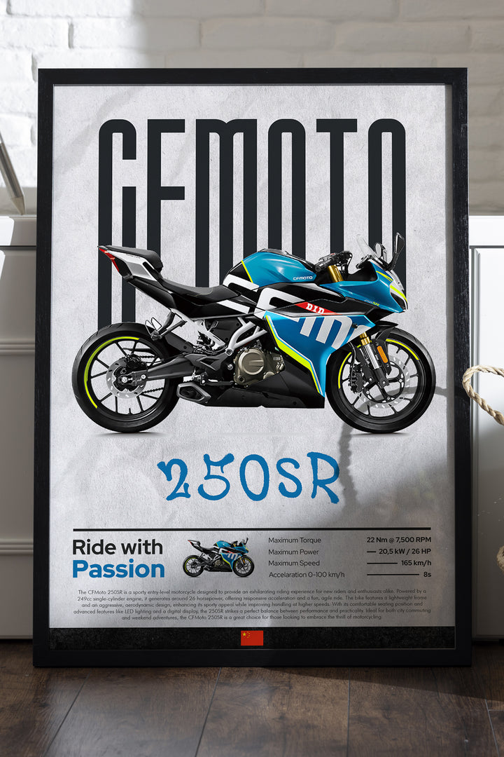 CFMOTO 250 SR Mavi