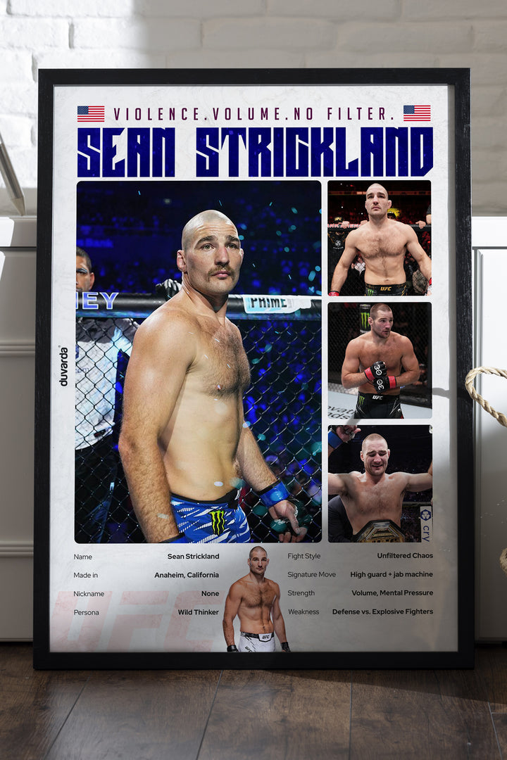 Sean Strickland UFC - tablo