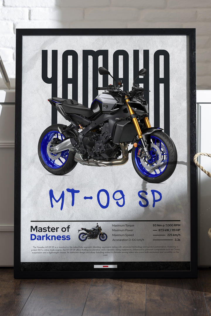 Yamaha MT-09 SP - tablo