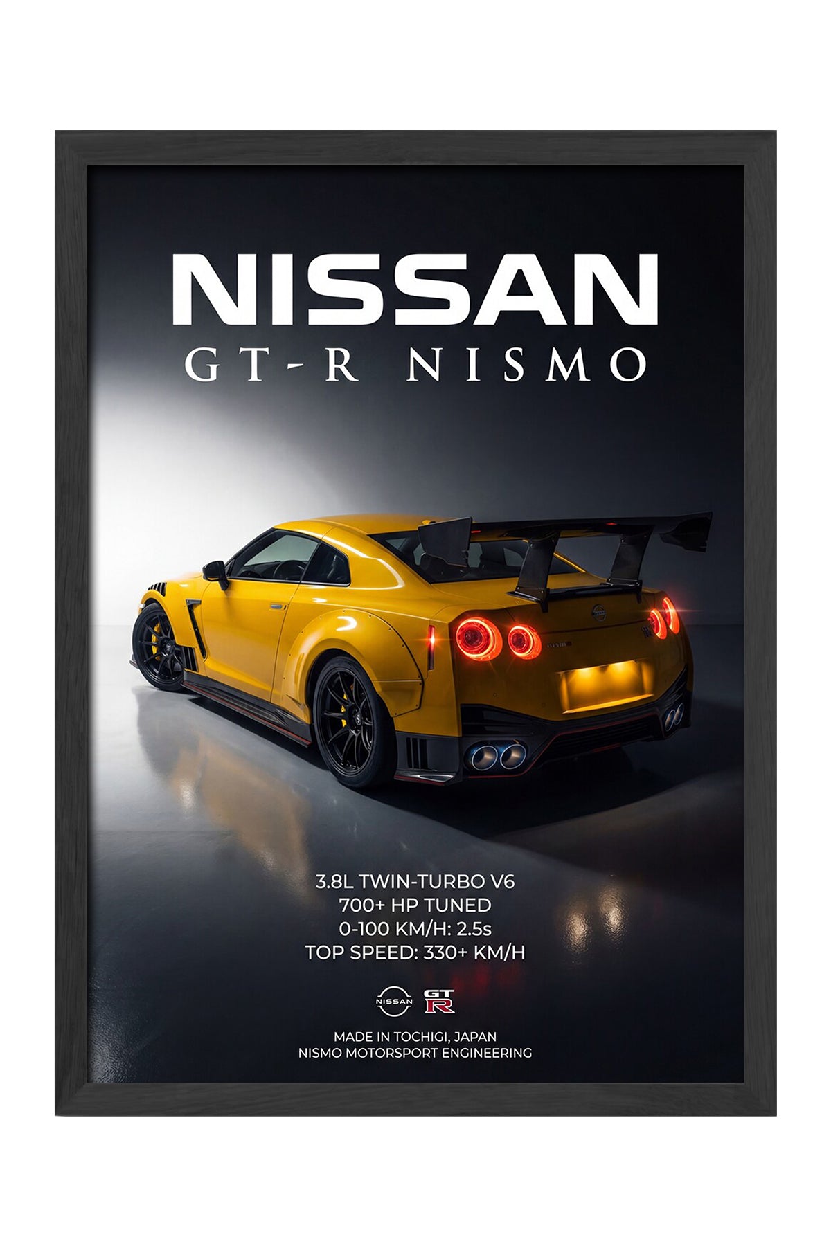 Nissan GT-R Nismo - tablo