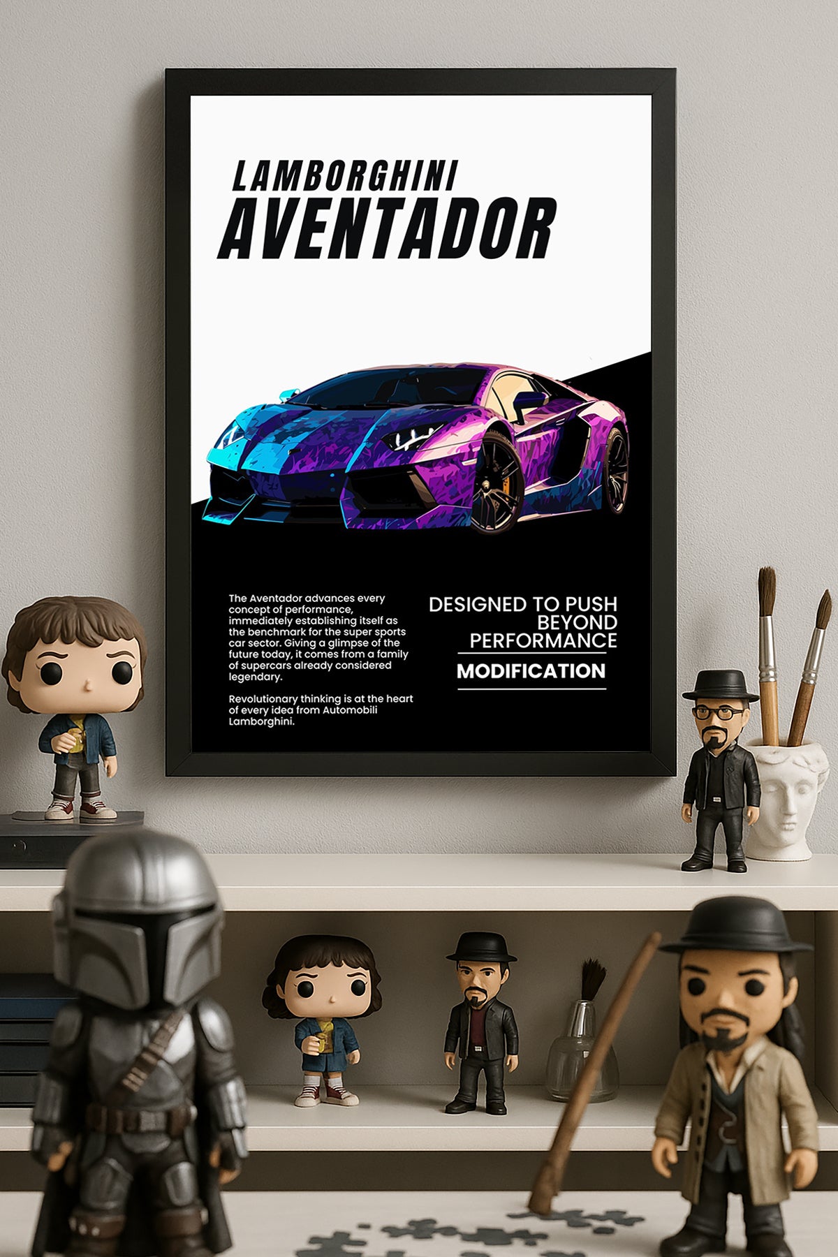 Lamborghini Aventador - tablo
