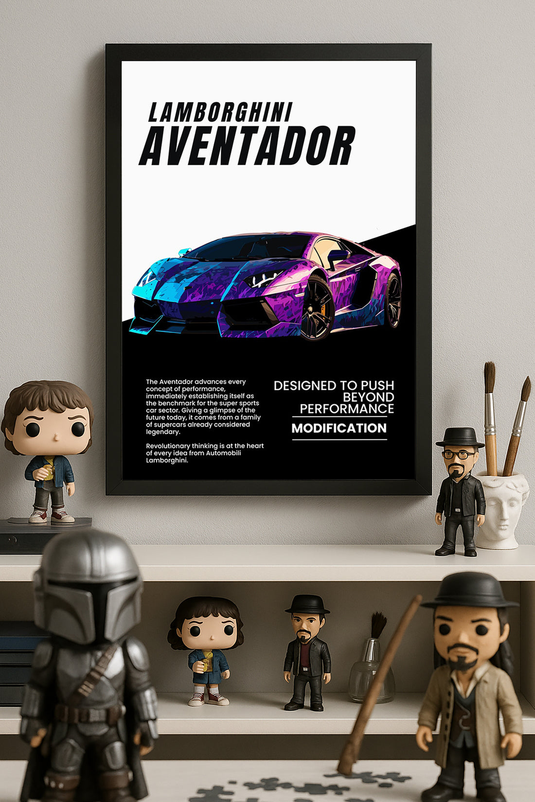 Lamborghini Aventador - tablo