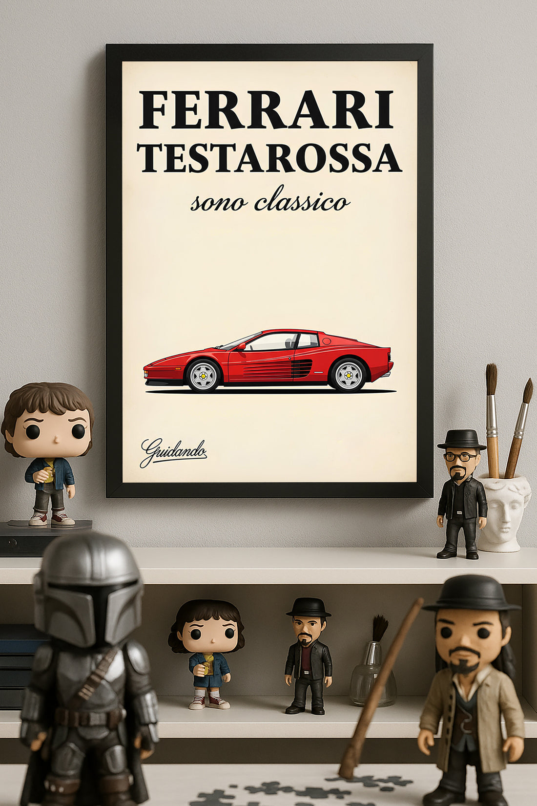 Ferrari Testarossa - tablo