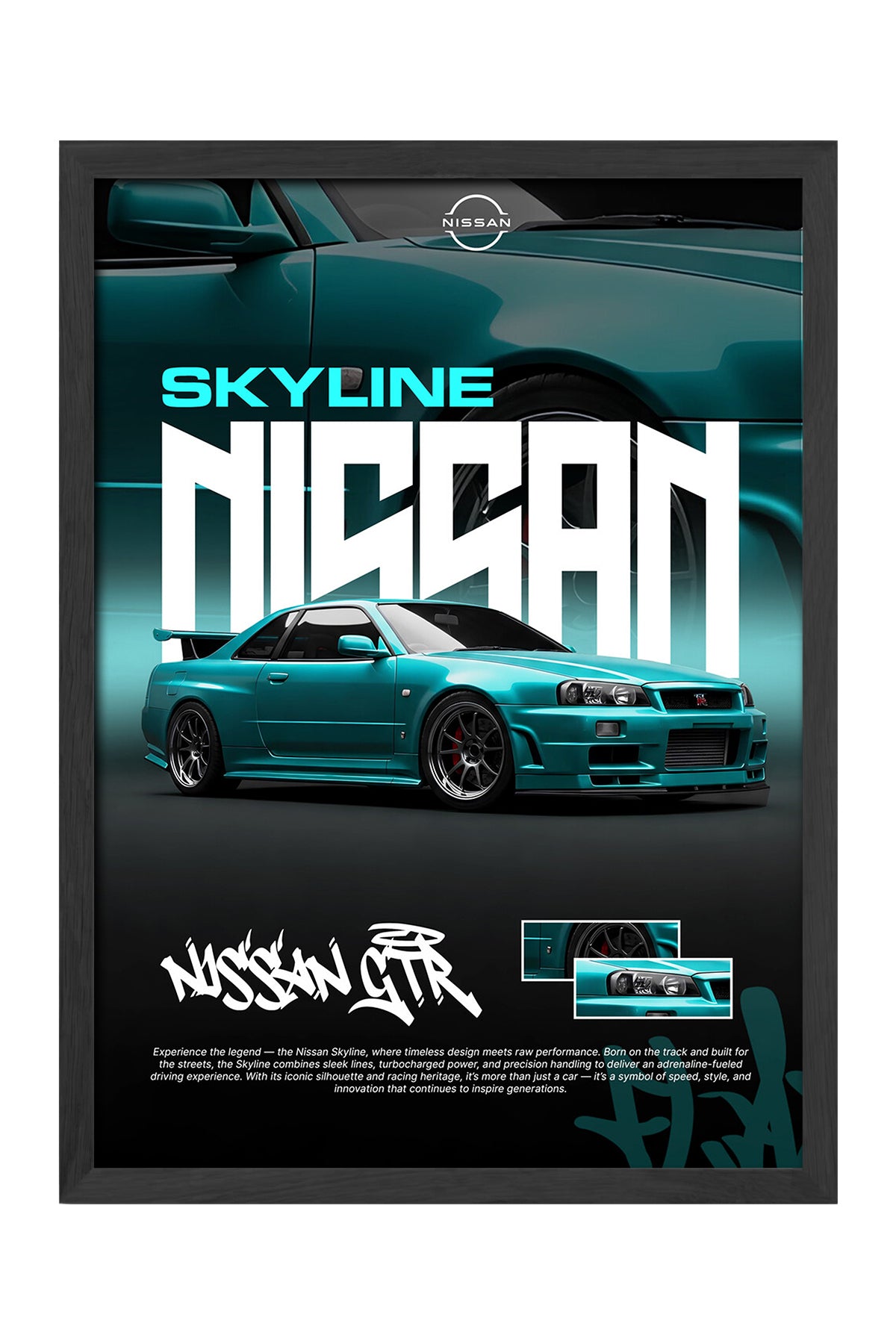 Nissan GT-R Skyline - tablo
