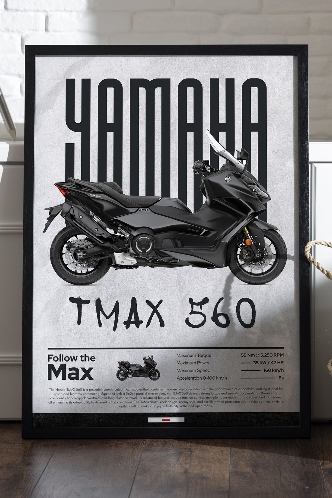 TMAX 560 - tablo