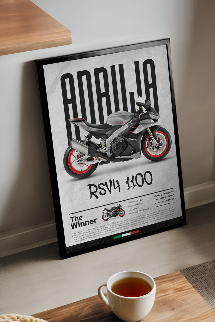 Aprilia RS V4 1100 Gri