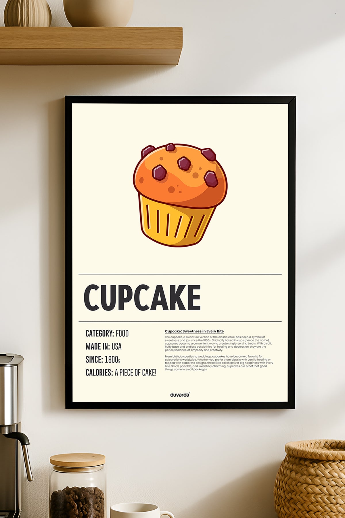 Cupcake Siyah