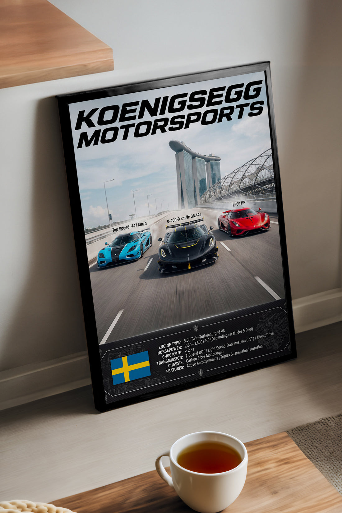 Koenigsegg Motorsports - tablo