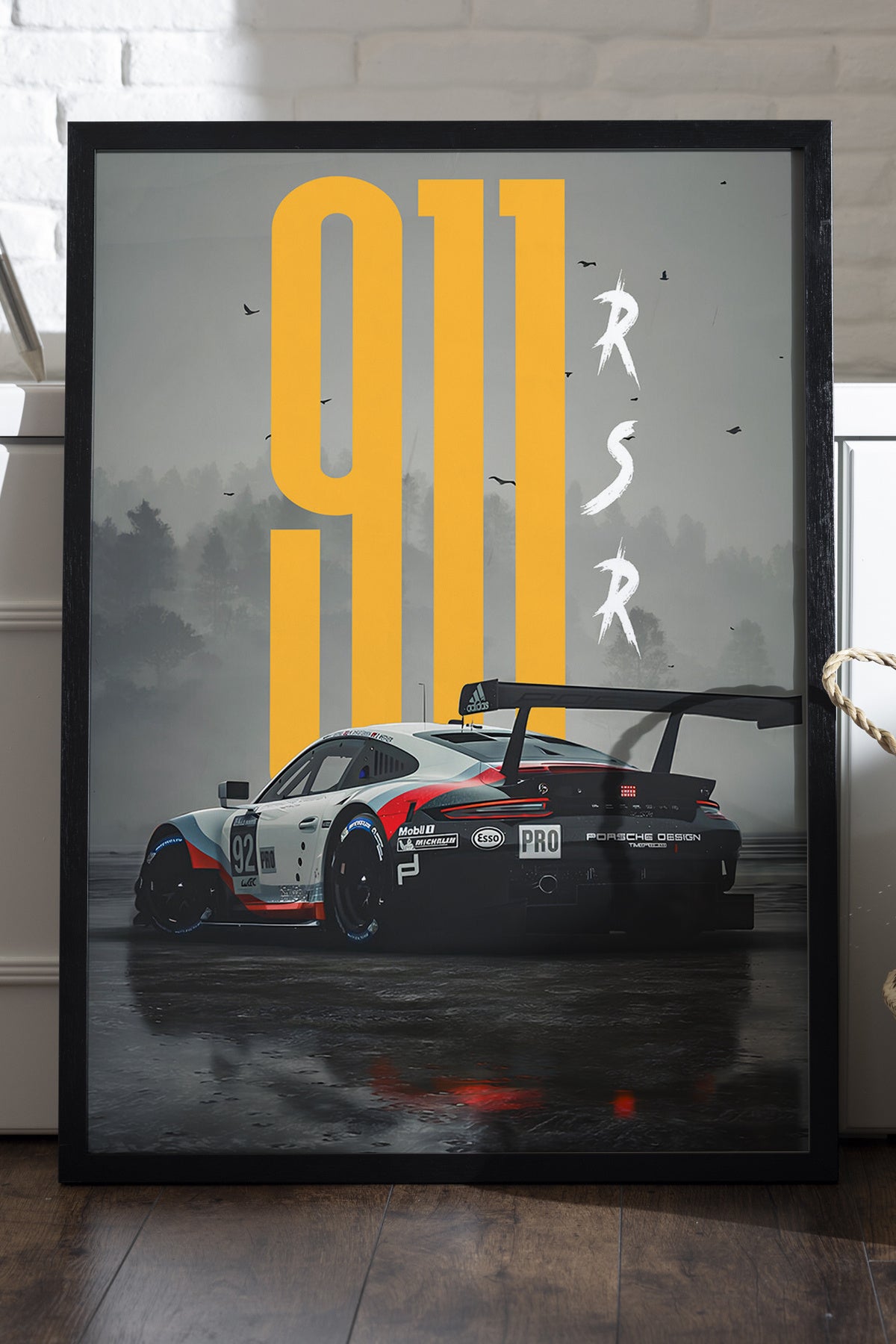 Porsche 911 RSR - tablo