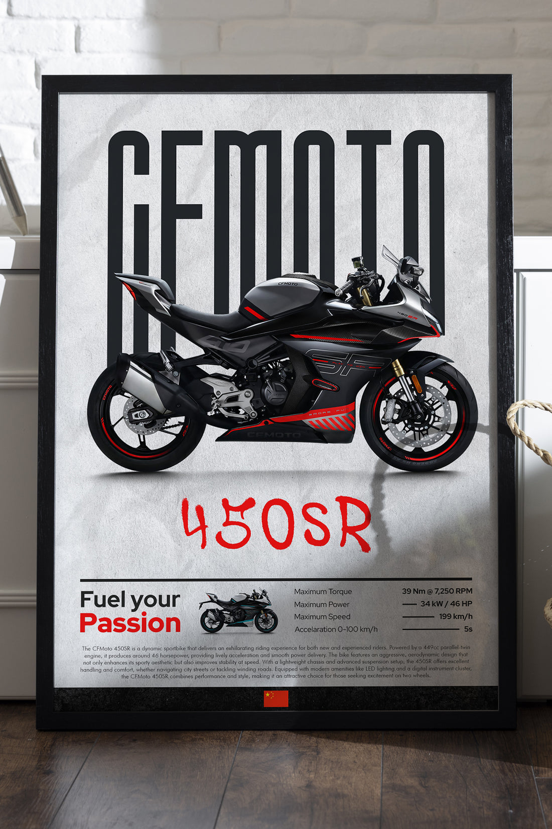 CFMOTO 450 SR Siyah