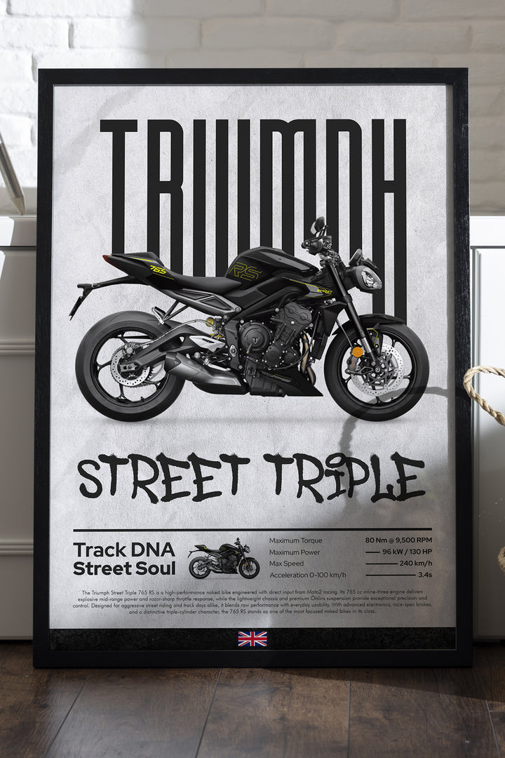 Triump Street Triple Siyah