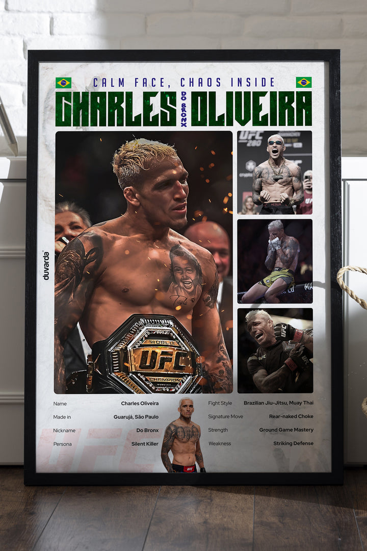 Charles Oliveira UFC - tablo