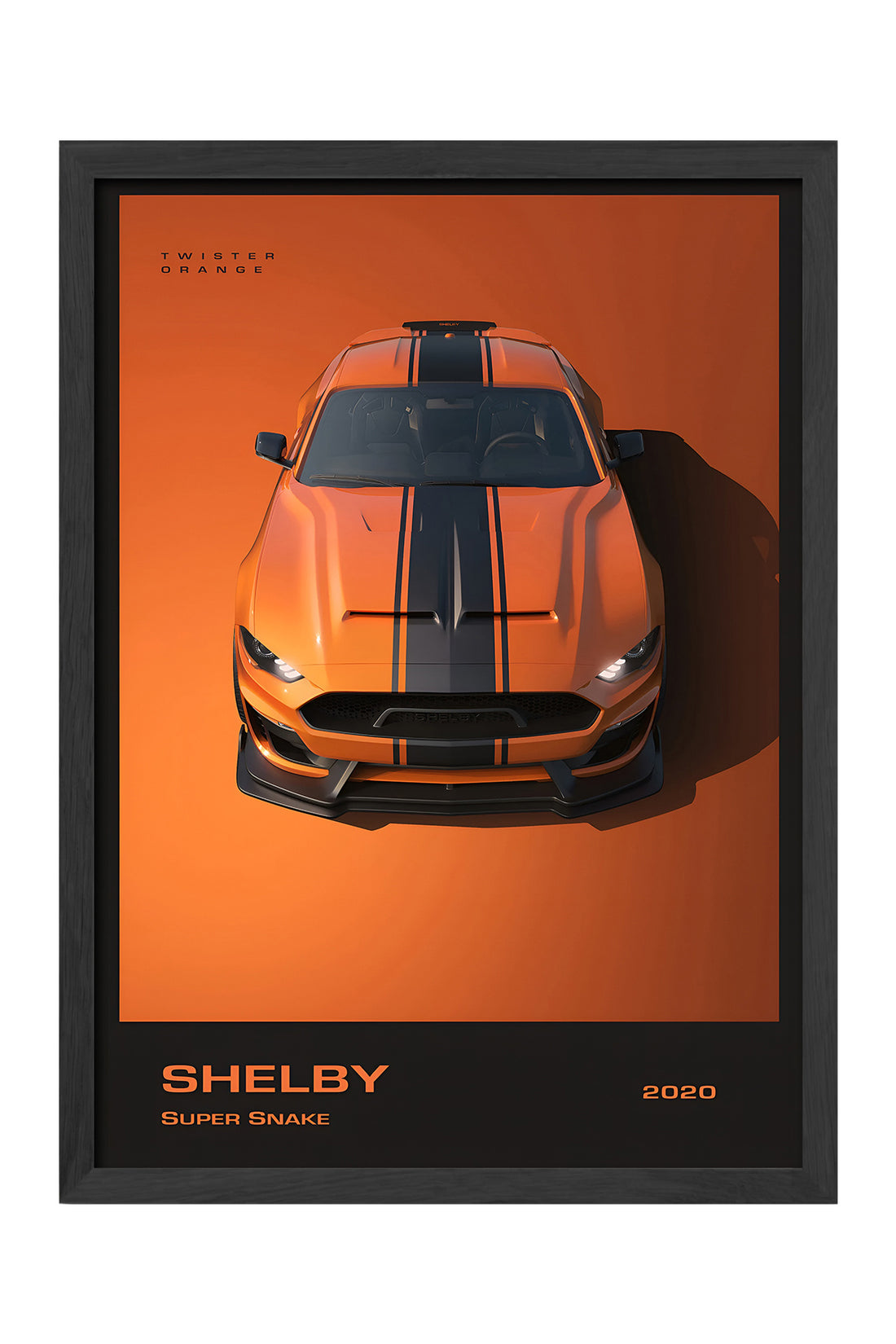 Ford Shelby Super Snake Araba - tablo
