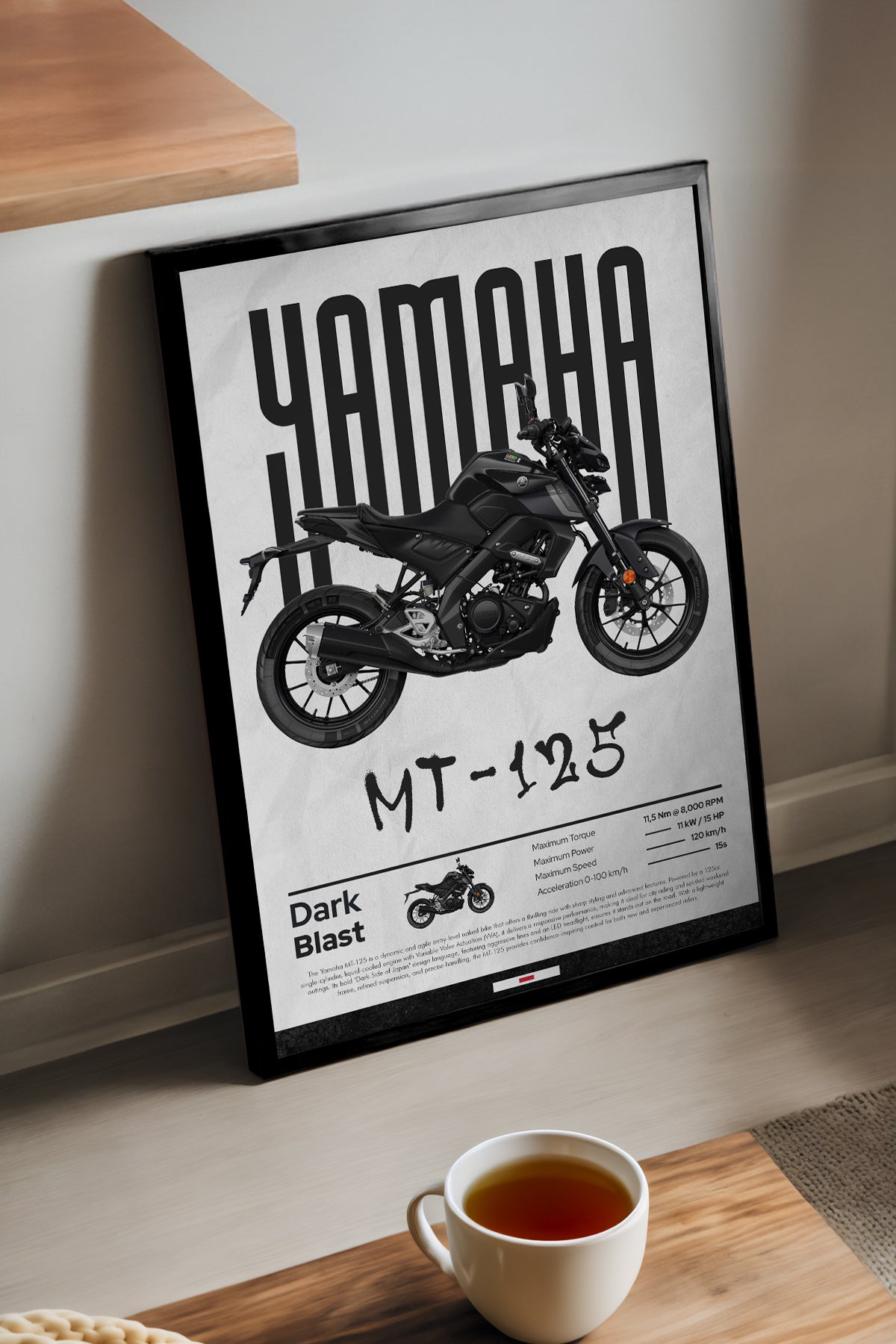 Yamaha MT-125 - tablo