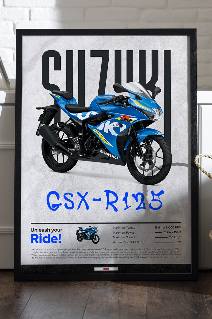 Suzuki GSX-R125 - tablo