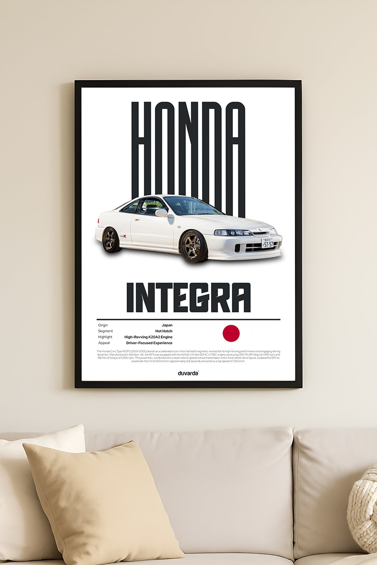 Honda Integra Araba - tablo