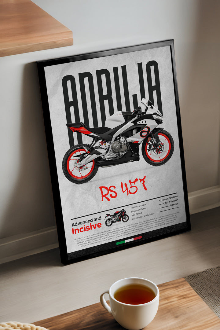 Aprilia RS 457 Beyaz