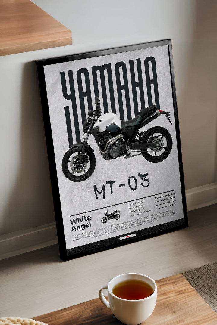 Yamaha MT-03 Beyaz