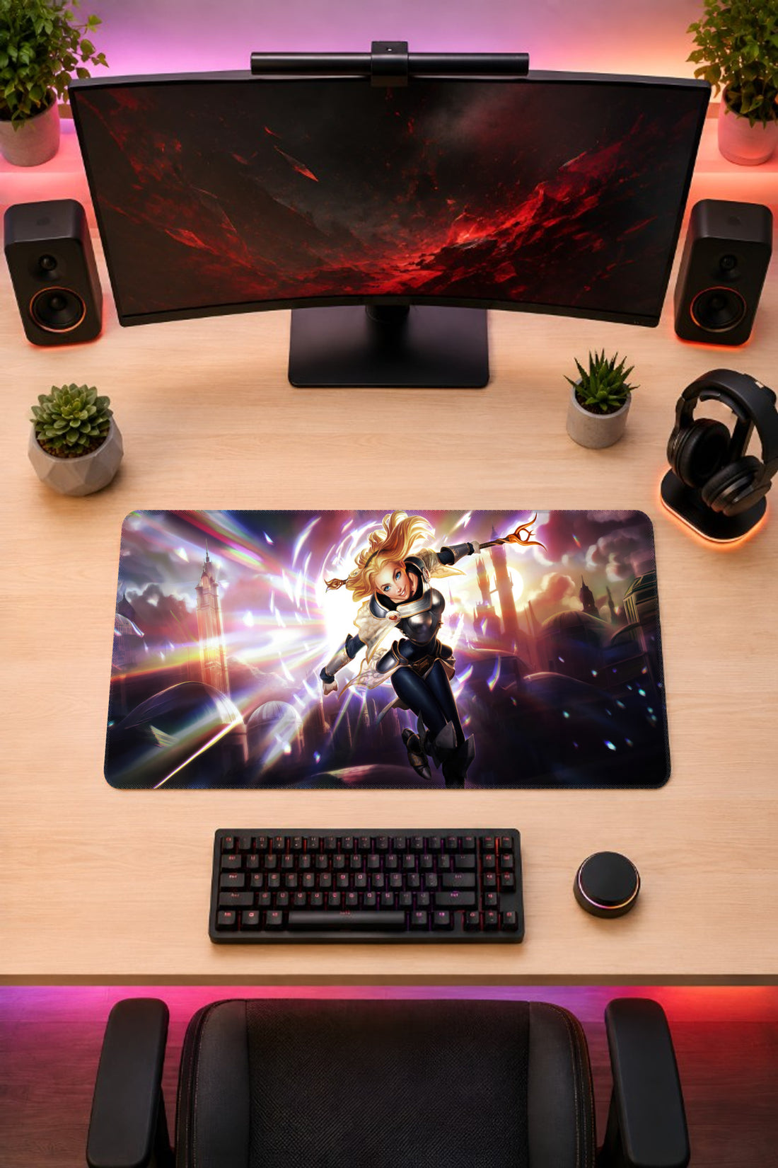 League of Legends Lux - mousepad