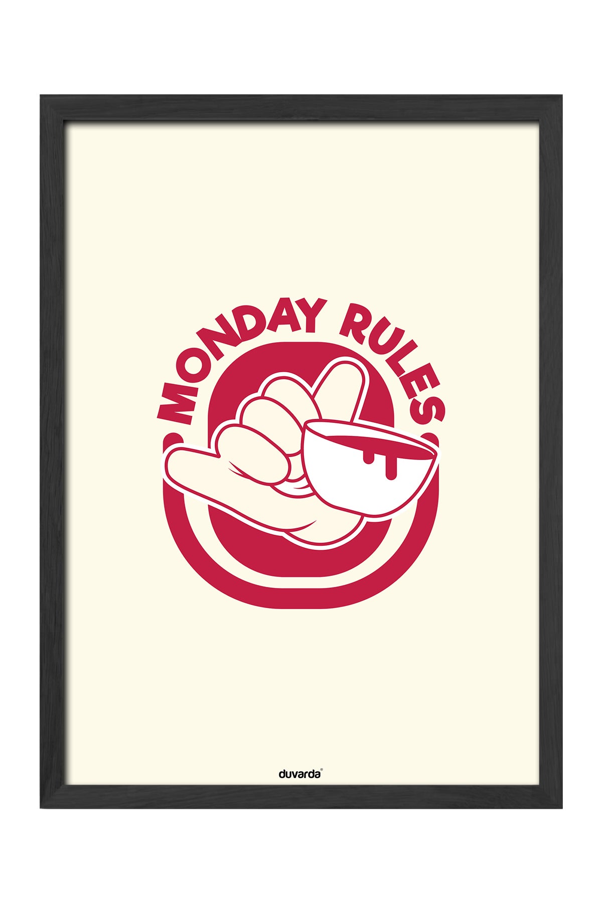 Monday Rules Siyah