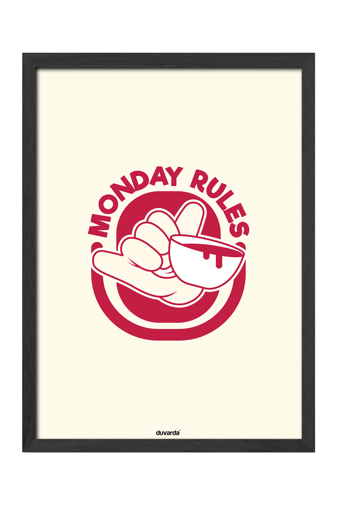 Monday Rules Siyah