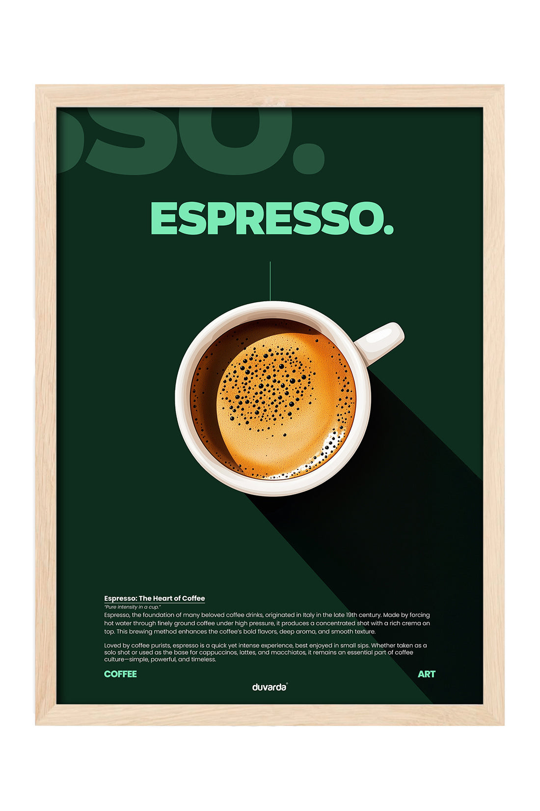 Espresso Kahve - tablo