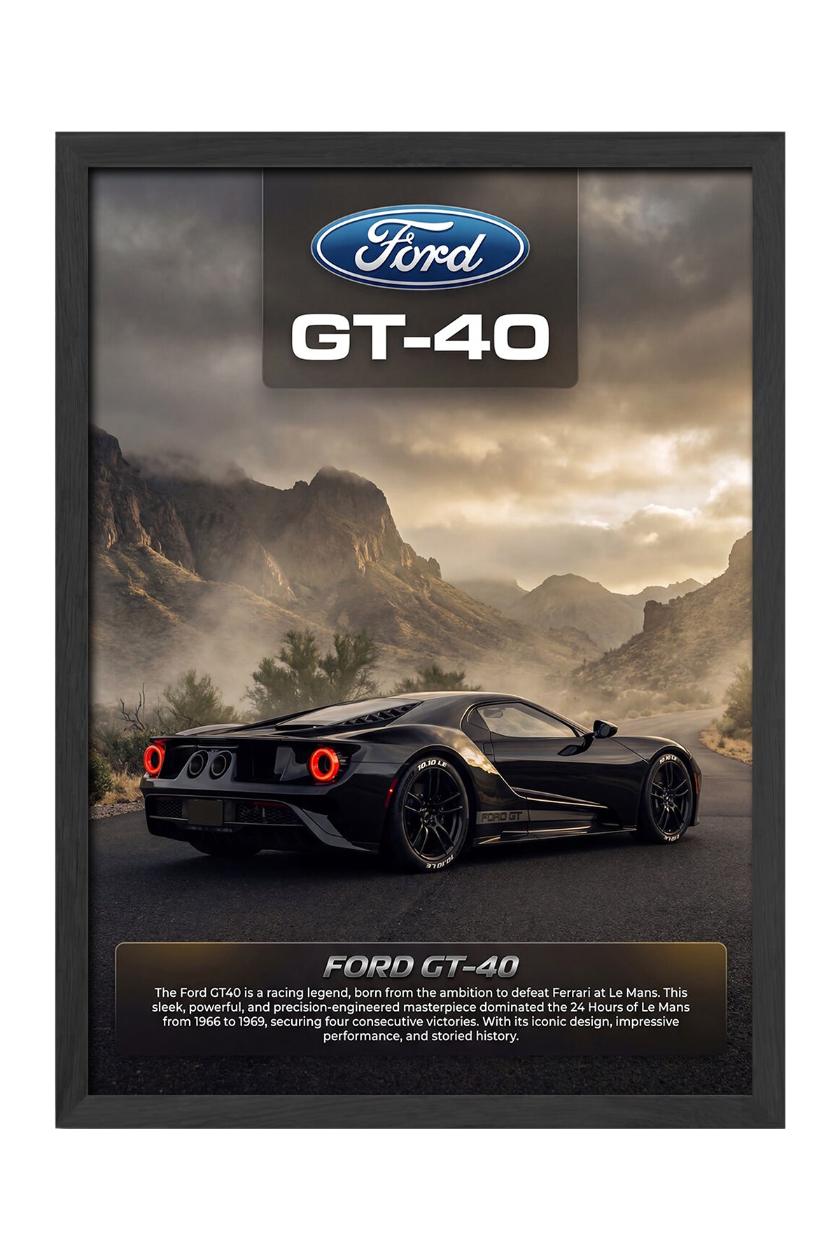 Ford GT-40 - tablo