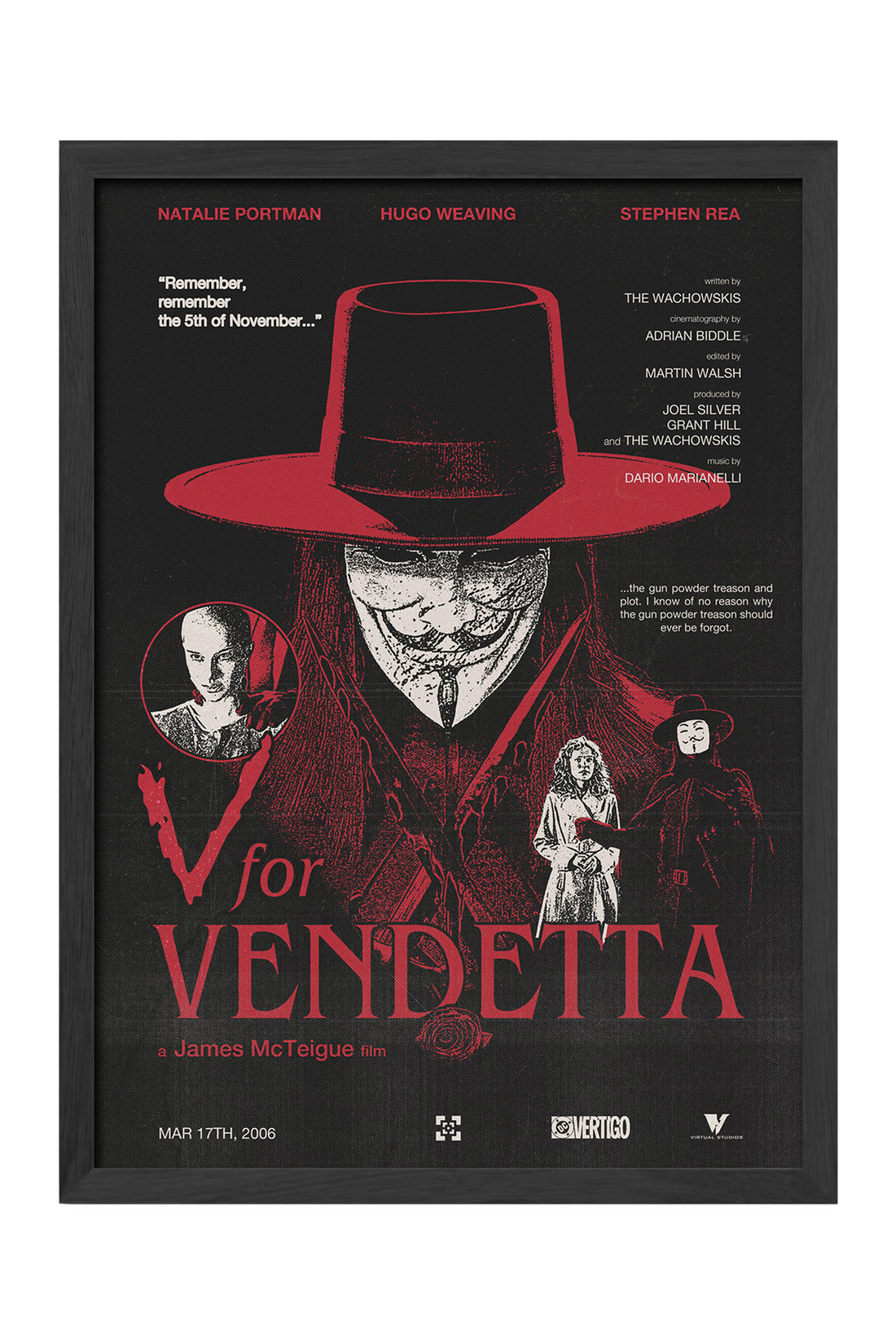 V for Vendetta - tablo