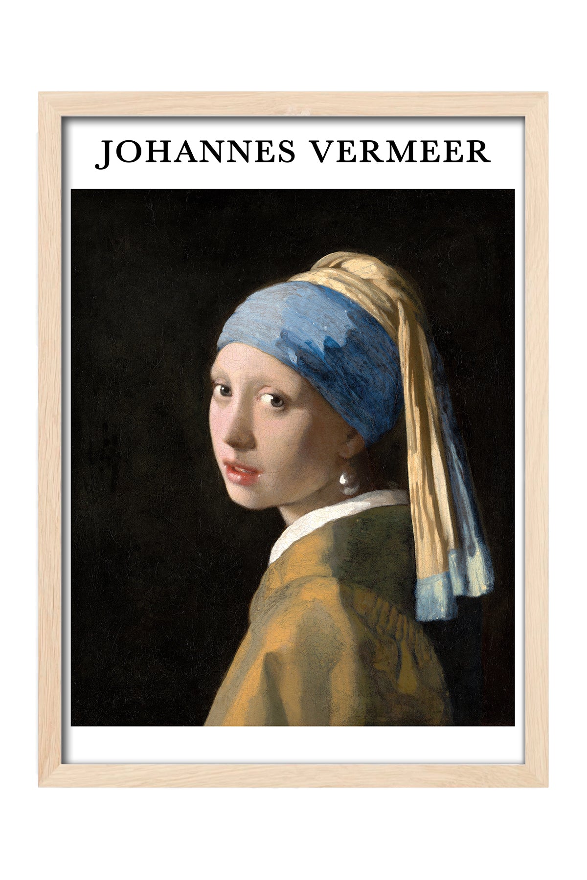 Johannes Vermeer İnci Küpeli Kız - tablo