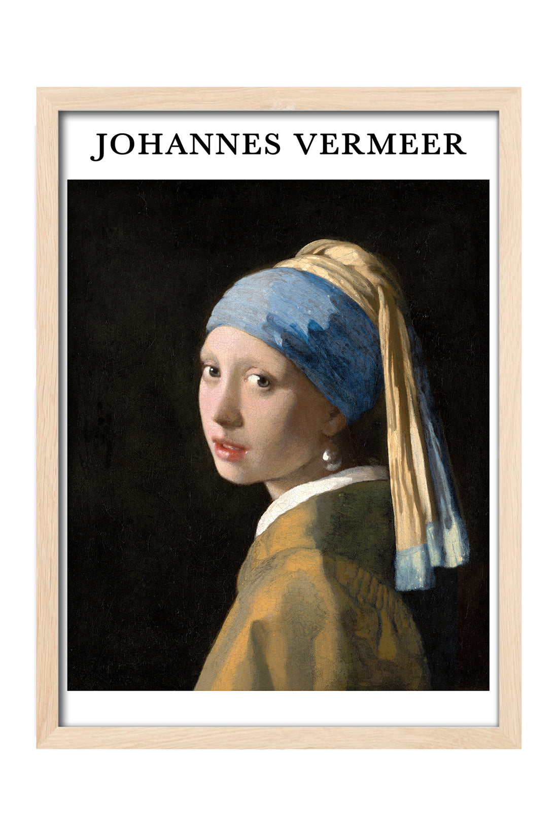 Johannes Vermeer İnci Küpeli Kız - tablo