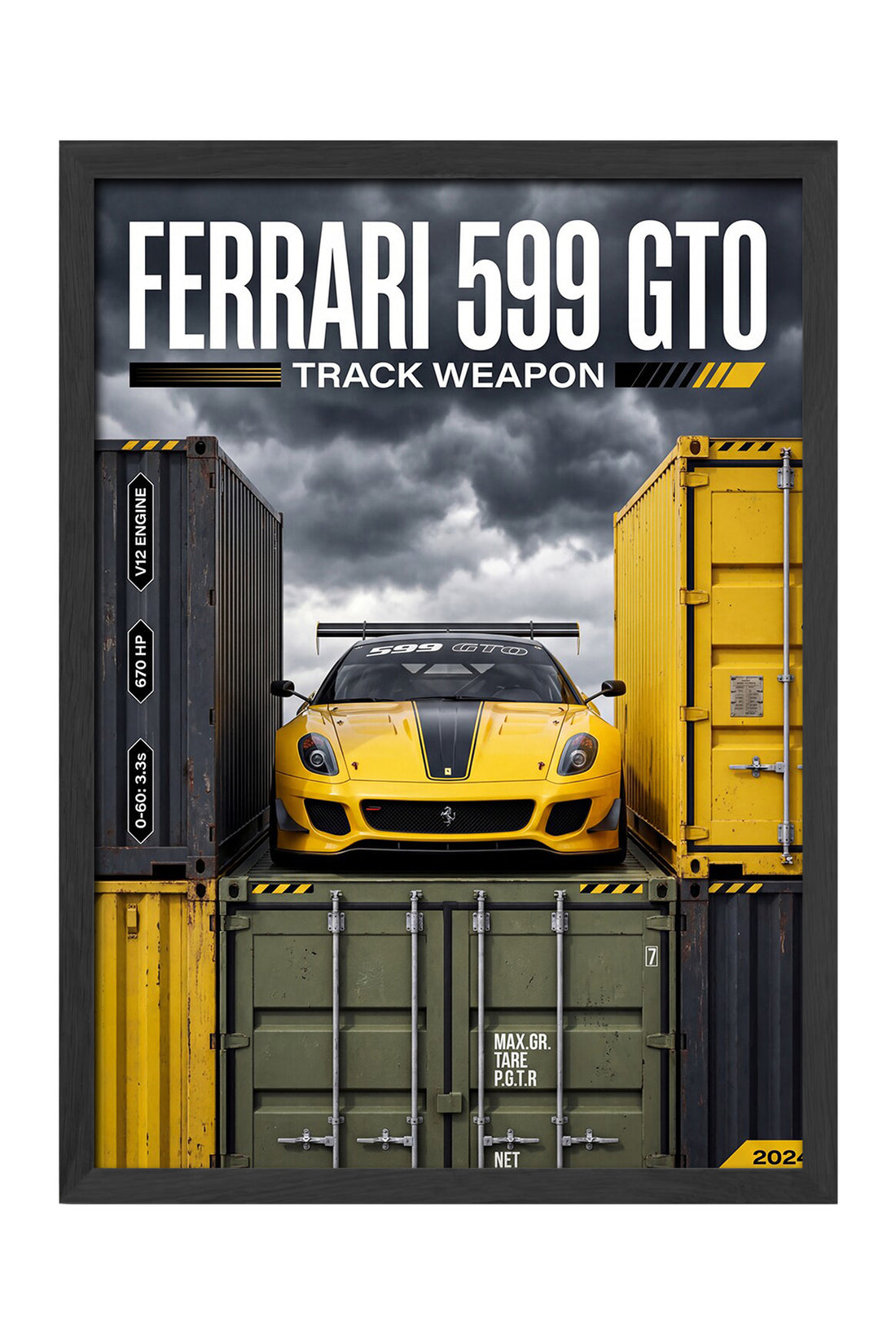 Ferrari 599 GTO - tablo